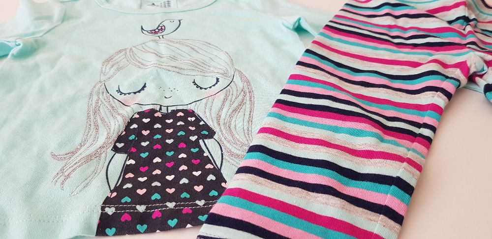 Komplet Baby Gap 80 jak nowy bluzeczka legginsy