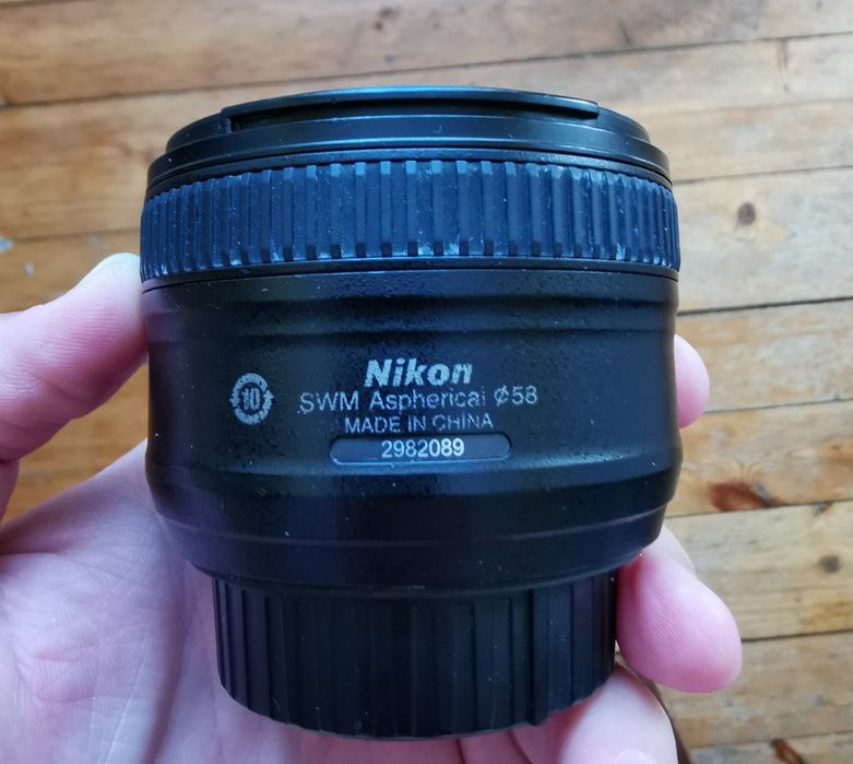 Obiektyw Nikon AF-S Nikkor 50 mm 1:1.8 G