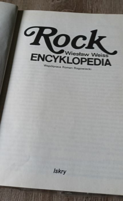 Rock encyklopedia Cz 1 i 2. Wiesław Weiss
