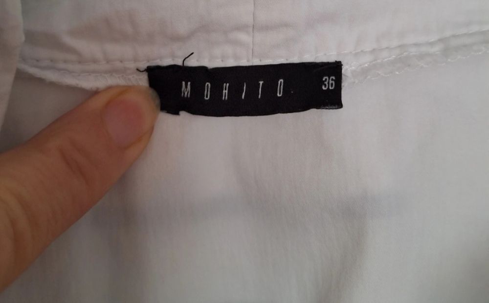 Mohito koszula damska z żabotem r.  S