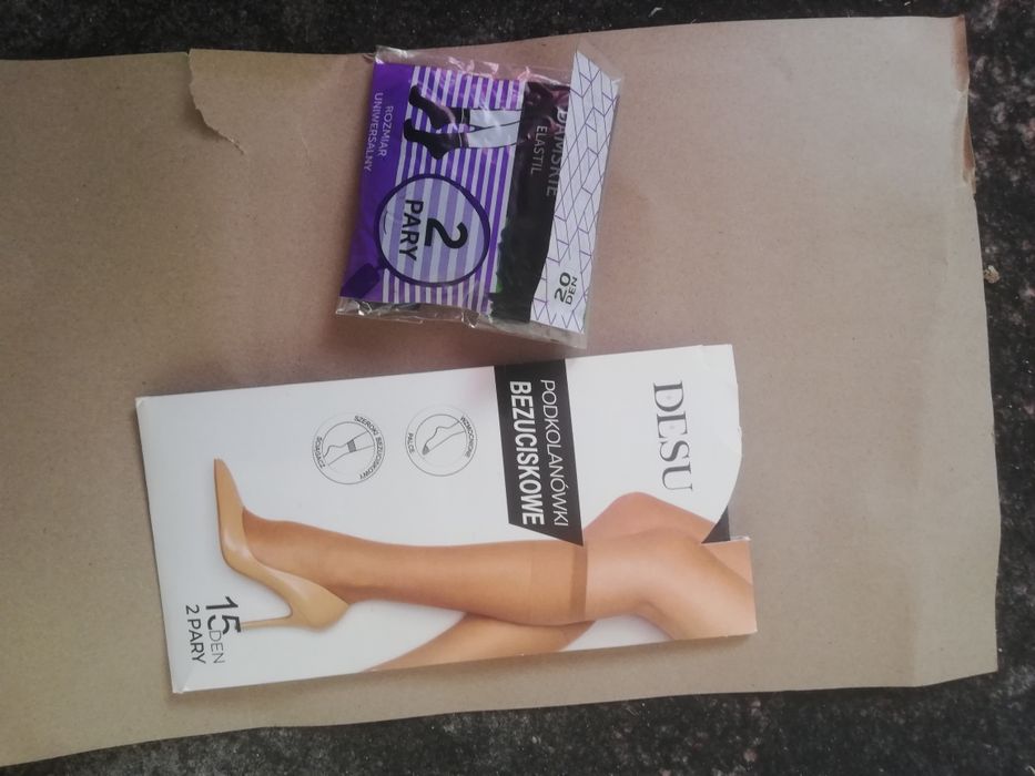 Podkolanówki skarpety