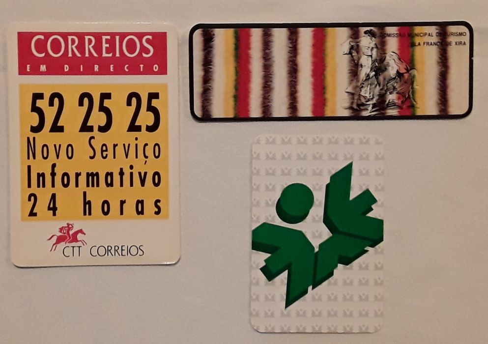 Calendários de bolso anos 90