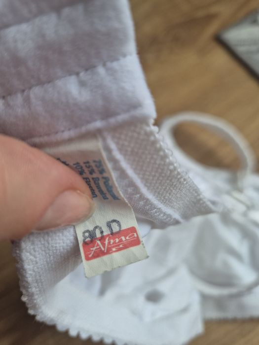 Miękki biustonosz protetyczny, Afma,80D