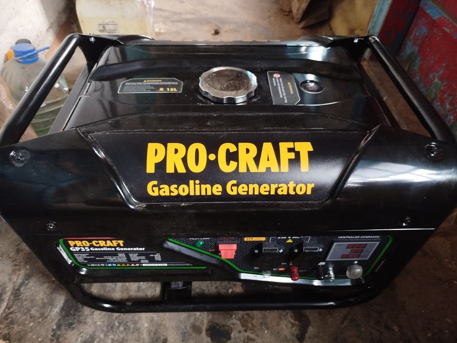 Продам бензиновий генератор ProCraft 35