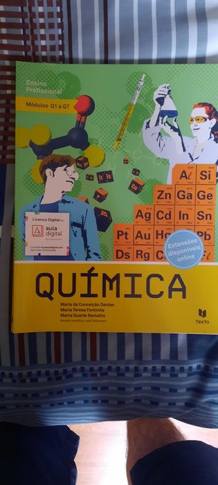 Livros de ensino profissional Física e Química