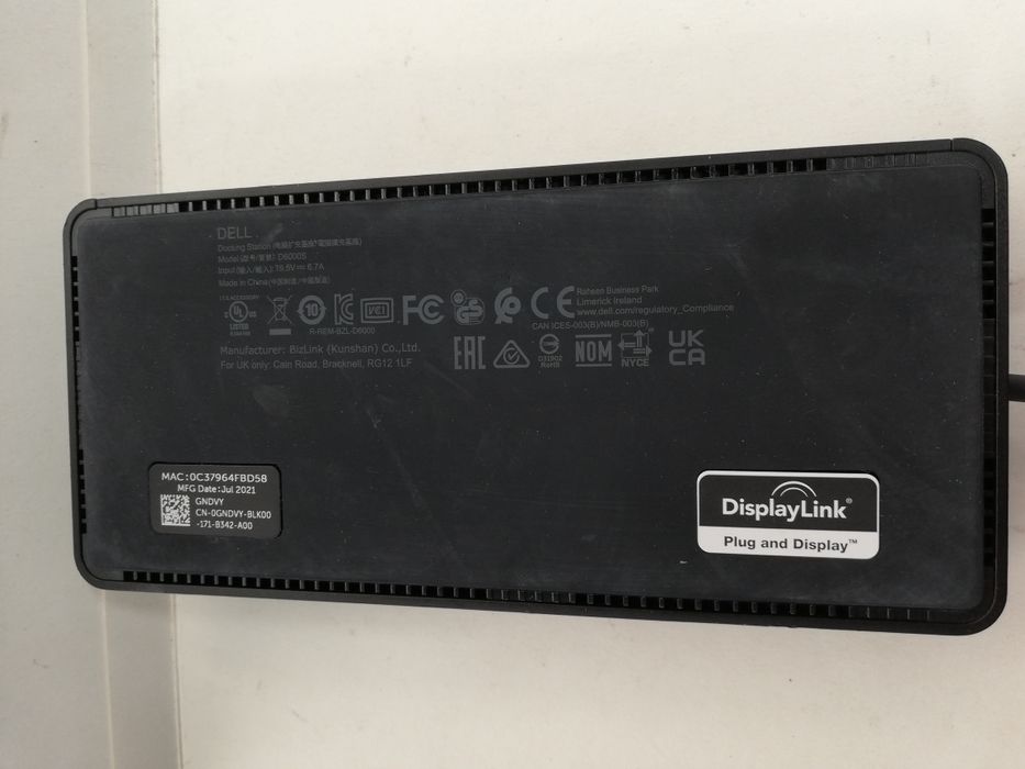Док-станция Dell D6000S