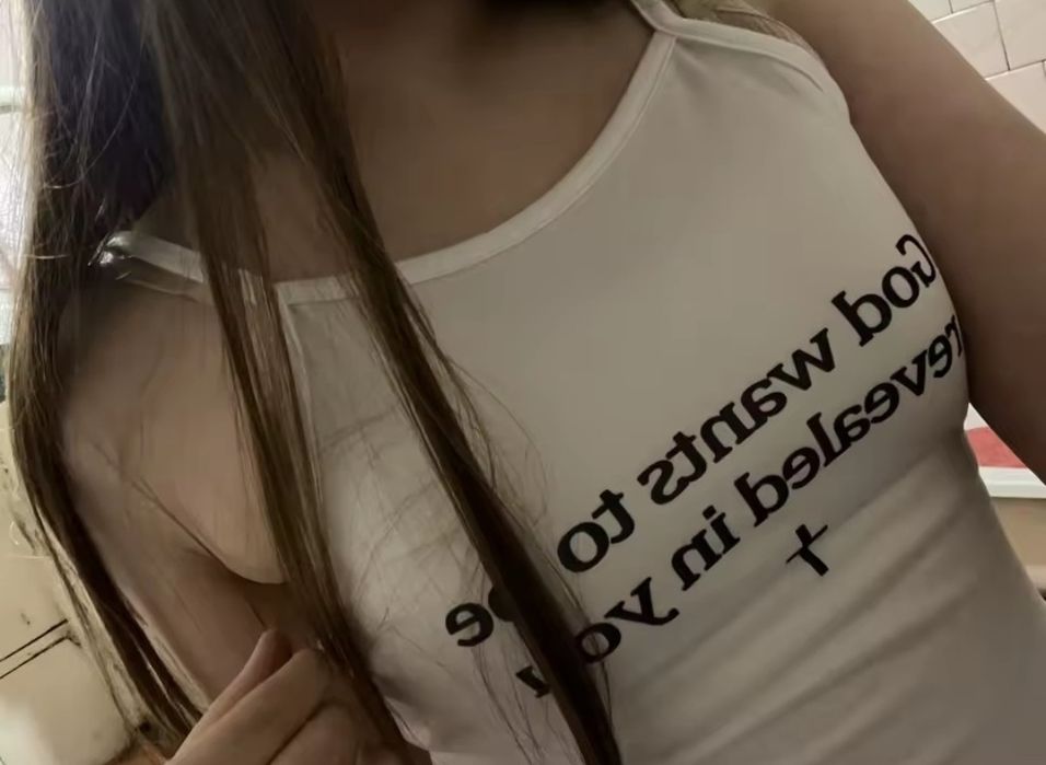 Майка y2k з принтом