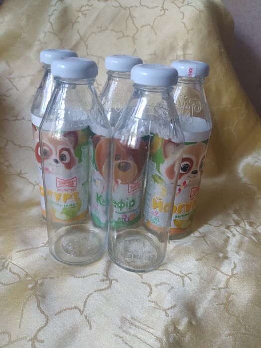 Бутылочки  стекло, Крышка закручивается. Обмен