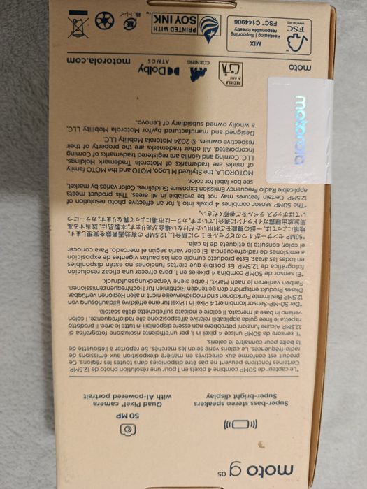 Moto G05 128 GB novo selado