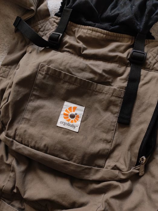 Nosidło Ergobaby kolor khaki stan bardzo dobry