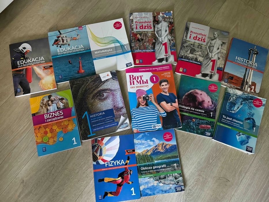 Książki do 1 klasy liceum/technikum