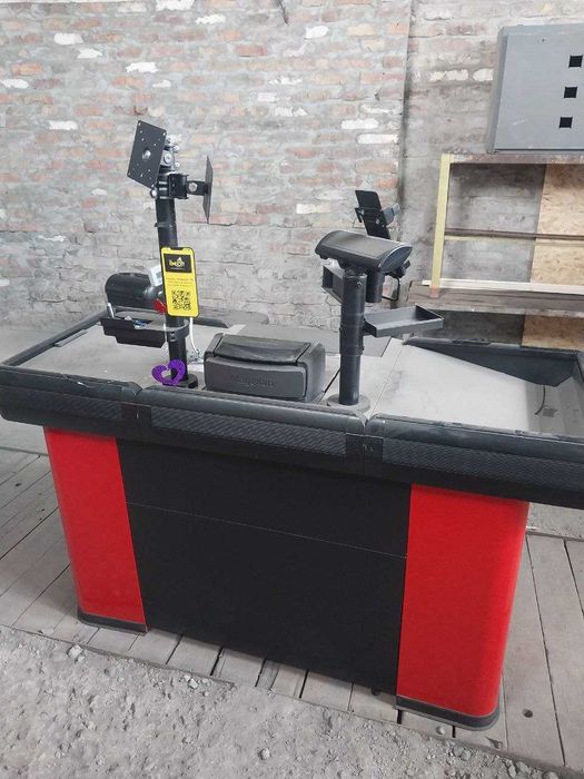 Кассовий бокс міні без транспортера , робоче місце касира