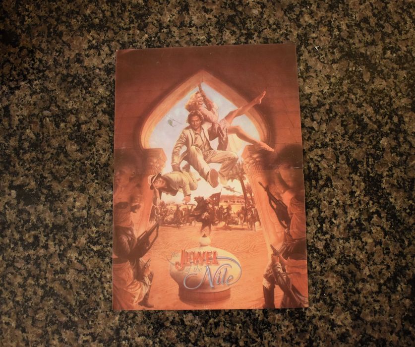 Cinema: Posters: "Enemy Mine" e "The Jewel of the Nile"