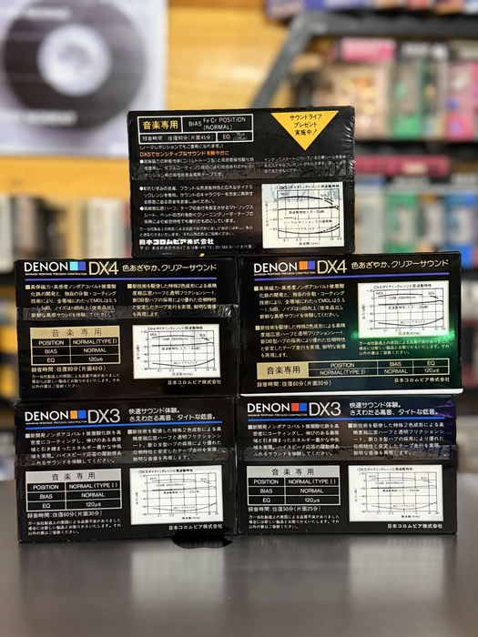 Продам аудио кассеты Denon DX