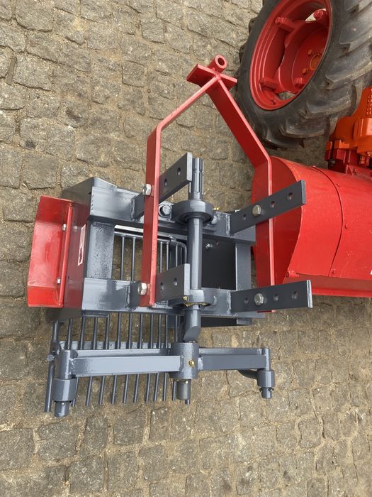 Arrancador de batatas vibratorio para motocultivador
