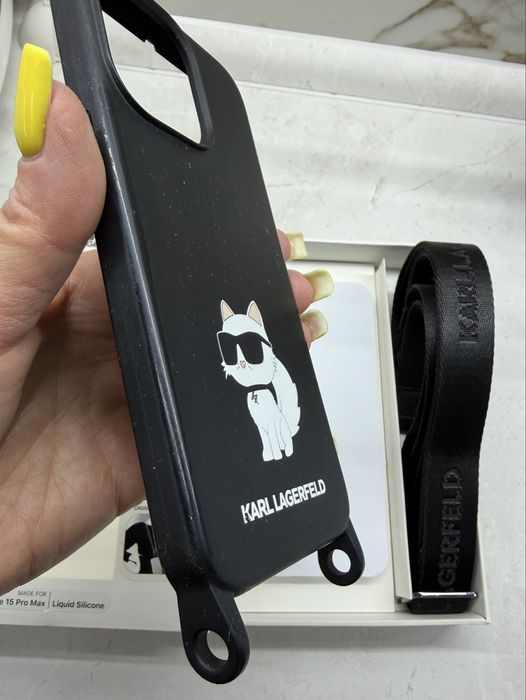 Чохол на телефон Karl Lagerfeld iPhone 15 Pro Max 6.7