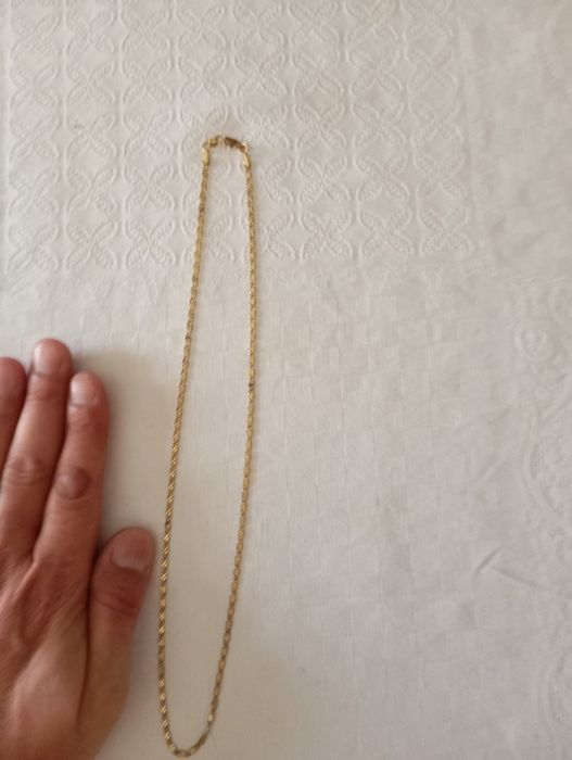 Colar aço inox dourado