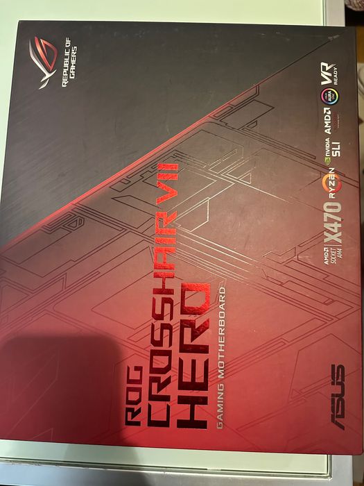 Motherboard ASUS ROG Crosshair VII Hero (Socket AM4 - AMD X470 - ATX)