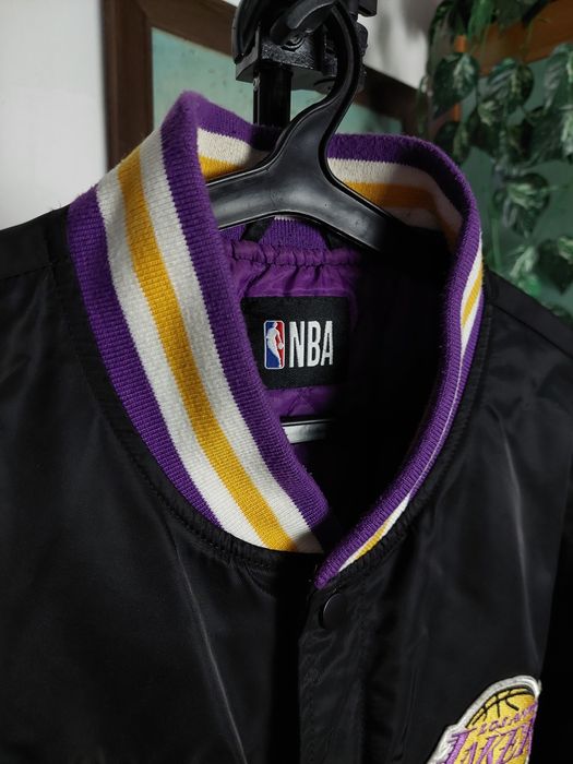 Kurtka bejsbolówka Los Angeles Lakers NBA