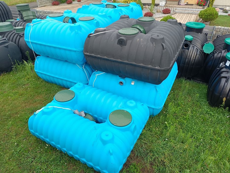 Zbiornik bezodpływowy BOLT 5000l szambo,deszczówka,płaski,flat, 5m3