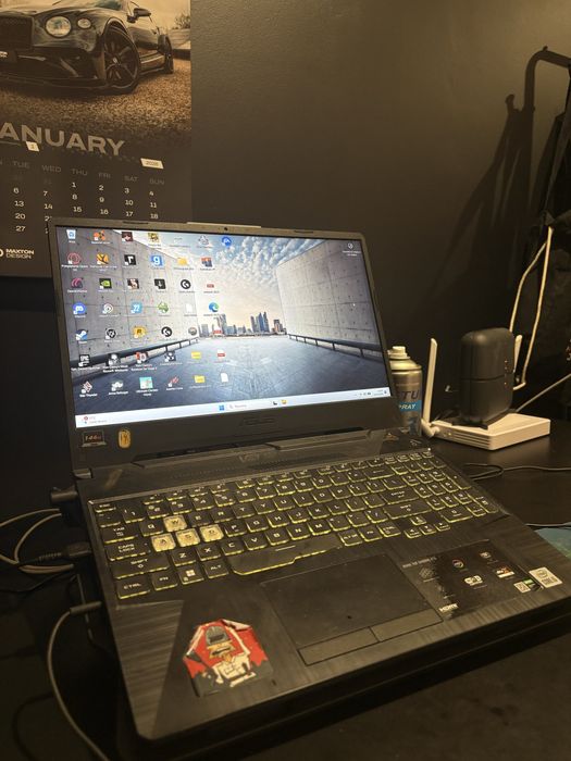 Asus TUF f15 laptop gamingowy