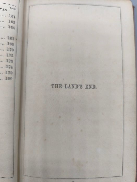 The Land's End, Kynance Cove, and Other Poems  
Harris, John