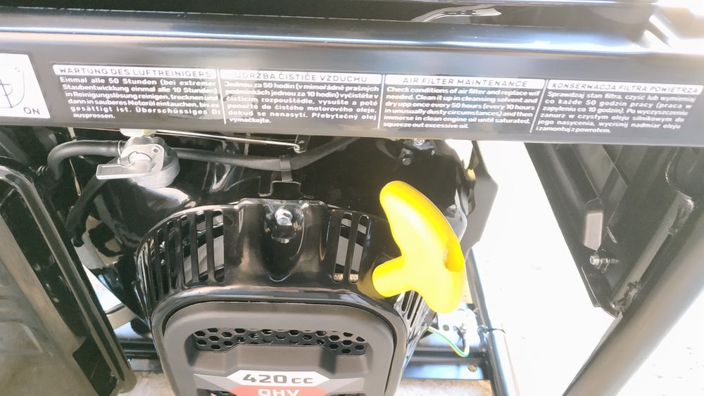 Генератор Hahn & Sohn Benzin Generator HGG 8000X