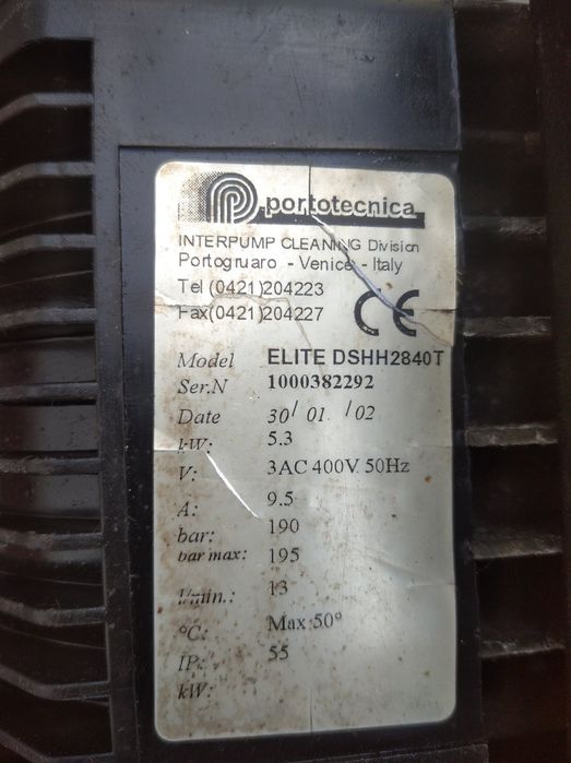 АВД мойка Portotecnica Elite 2840