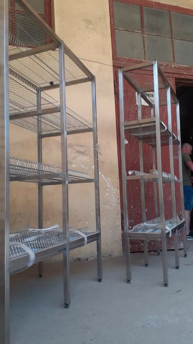 Стелаж сушка нержавійка