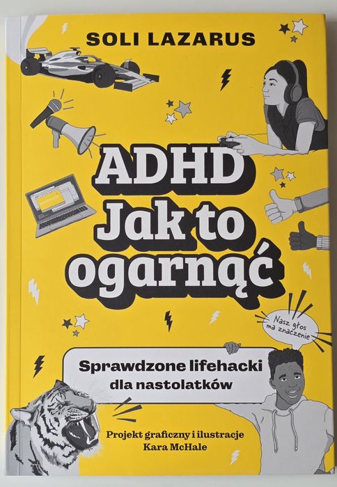 ADHD Jak to ogarnąć Soli Lazarus NOWA