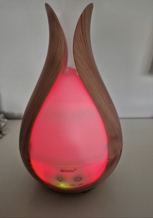 Nawilżacz powietrza dyfuzor LED pilot ultradźwiękowy 200 ml