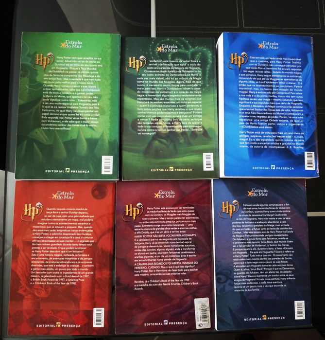 Coleção harry Potter