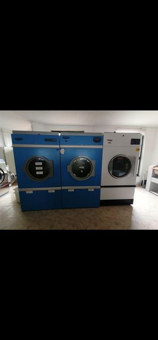 Máquinas têxteis de acabamento e lavagem industrial Self service