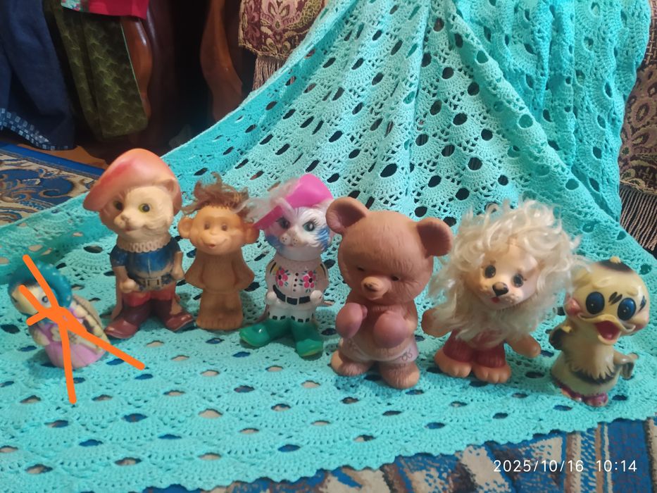 Резиновые игрушки ссср