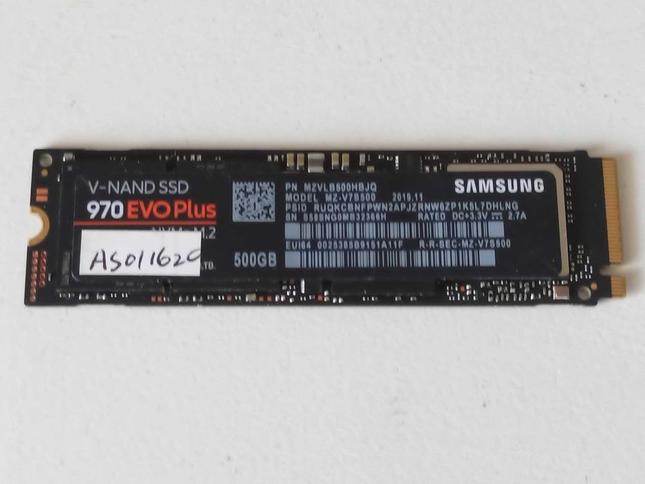 500Gb NVMe SSD Samsung 970 EVO Plus М.2 2280