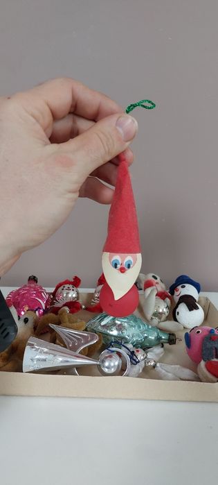 Bombki z Prl-u kształtki 12sztuk