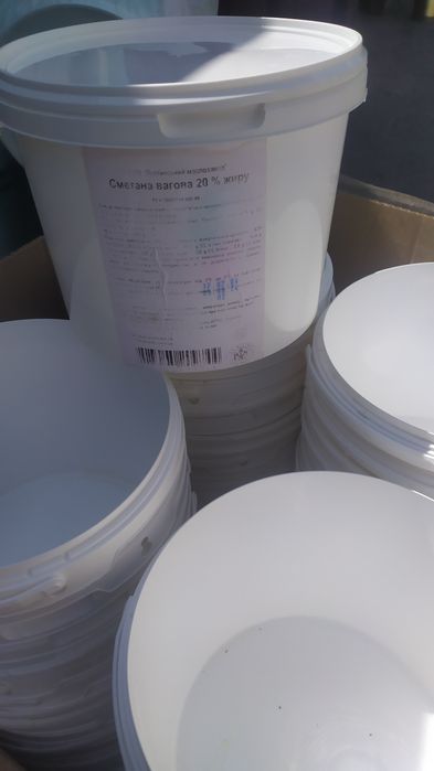 Пластиковые ведра 5 литров с крышкой