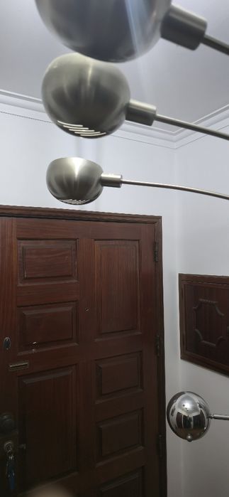 Candeeiro Metal base Mármore