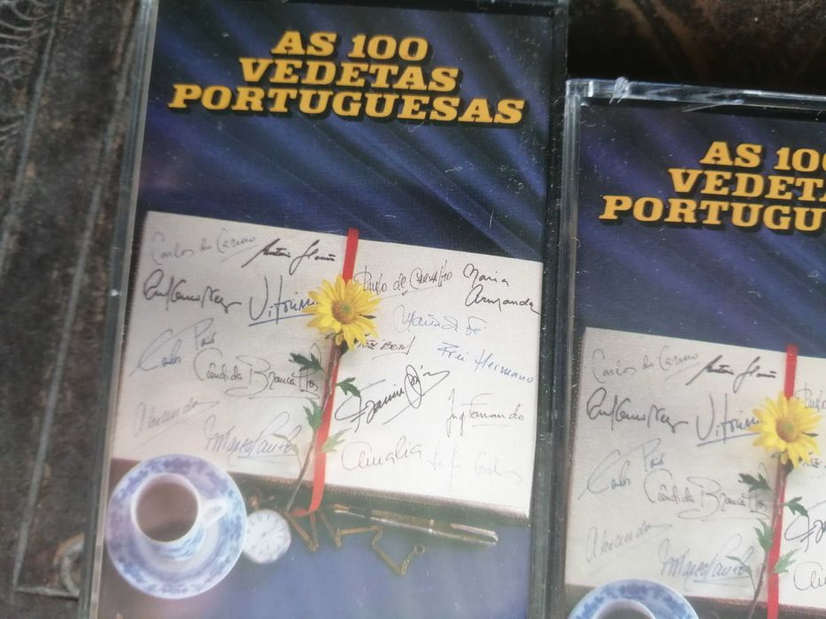 conj 4 k7 , as vedetas de portugal 1987