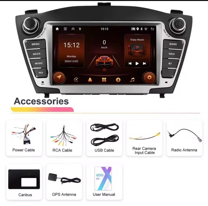 Radio Android Hyundai IX35 Tucson