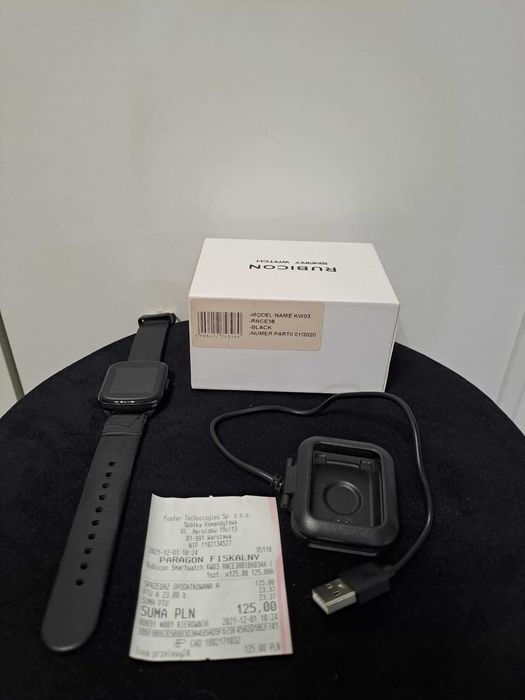 Smartwatch Rubicon RNCE38 czarny