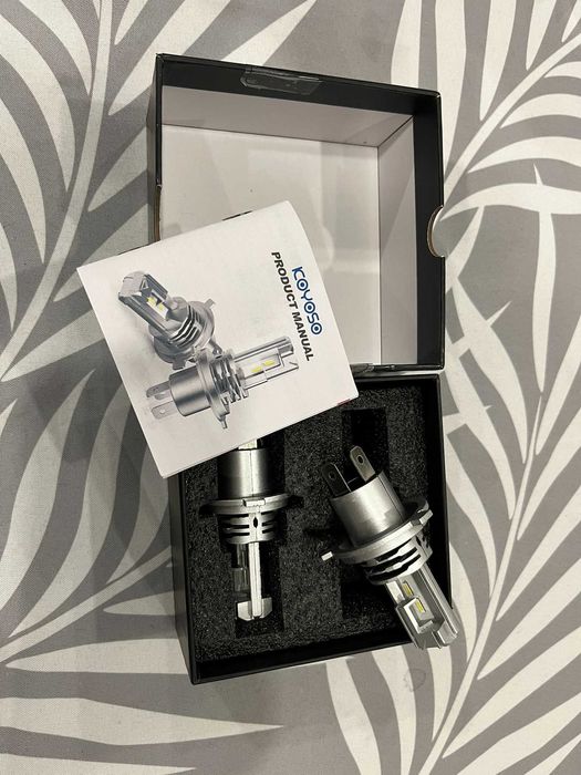 Koyoso - LED Automotiva - H4 - 10.000Lm - 6500K - 50W