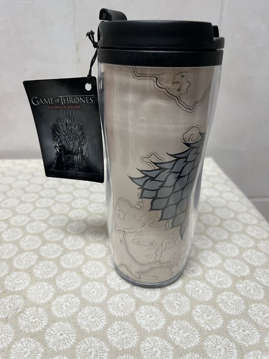 Tapete de rato copo Guerra dos Tronos Ned Stark secretaria decoracao