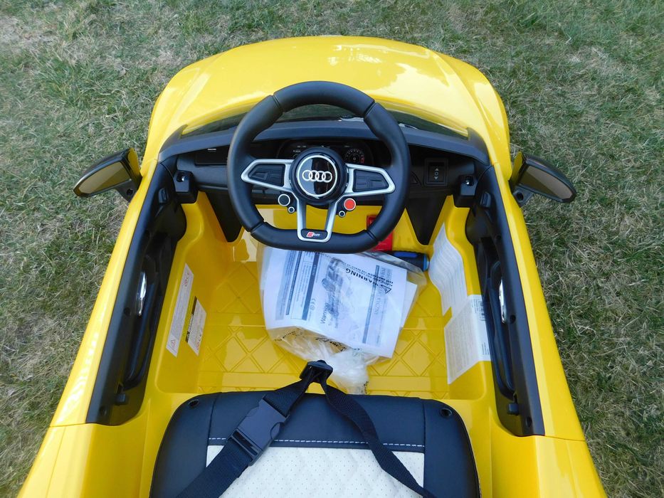 MEGAAUTKA.PL Samochód na akumulator AUDI AUTO dla dziecka POJAZD USB