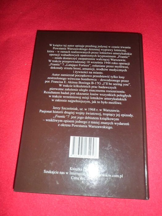 Jerzy Szcześniak - "Frantic" 7 Amerykańska pomoc dla Powstania Warszaw