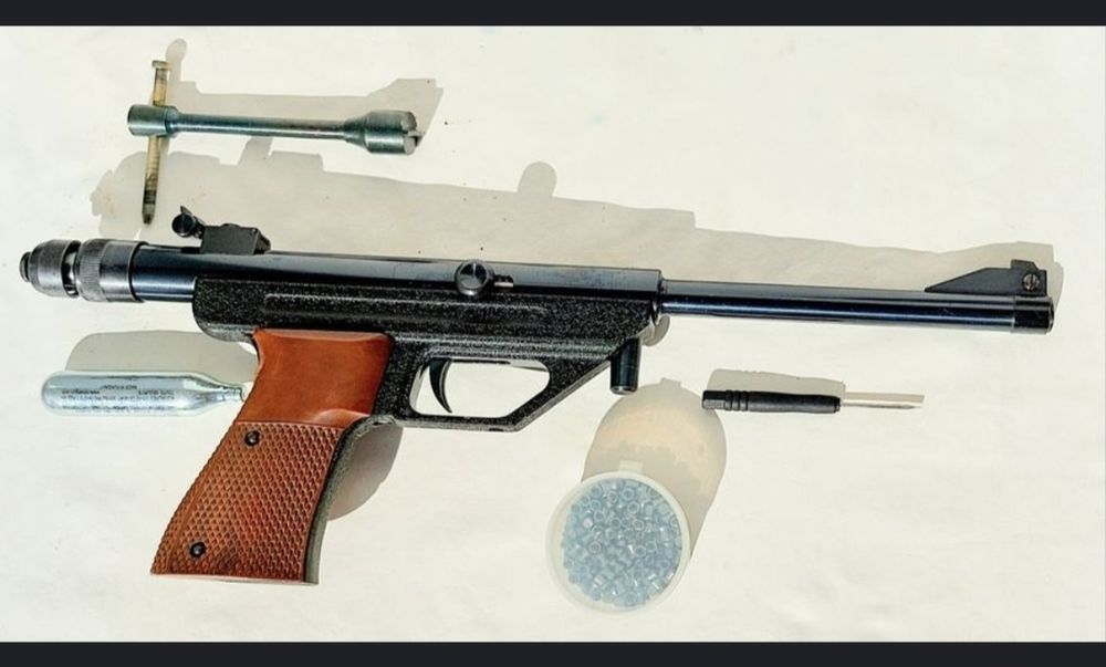 Pistola antiga CO2 Olimpíca Hammerli 4.5mm