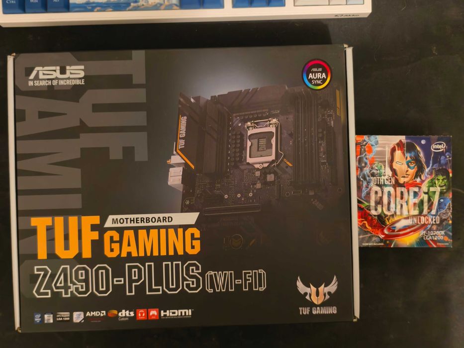 i7-10700K＋Z490＋メモリ32GB I7 10700k + Z490 + 32gb DDR4 + AiO Warszawa Białołęka • OLX.pl