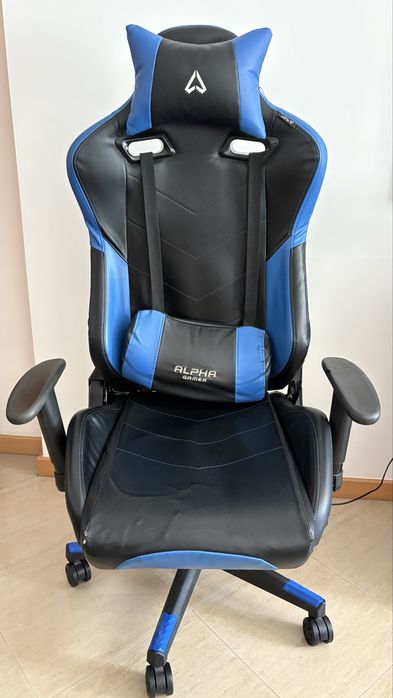 Cadeira Alpha gamer Zeta usada