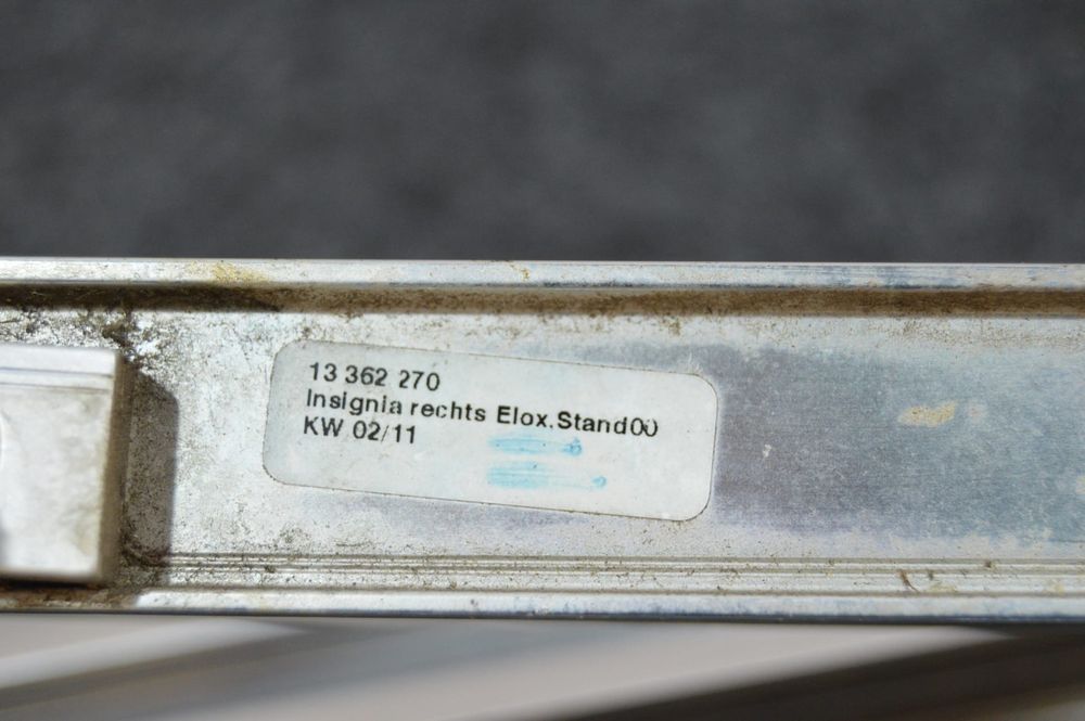 BARRA BARRAS TEJADILHO LONGIT 13362270 ORIGINAL OPEL INSIGNIA A