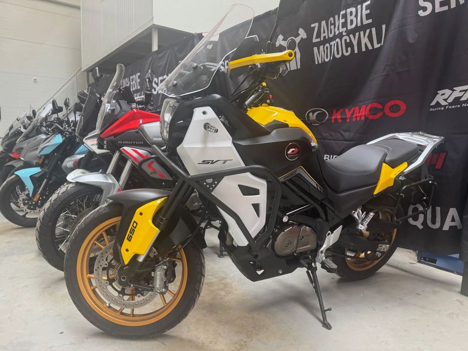 QJMOTOR SVT 650 QJMOTOR SVT 650 z kpl  3 KUFRÓW PROMOCJA + dostawa gratis